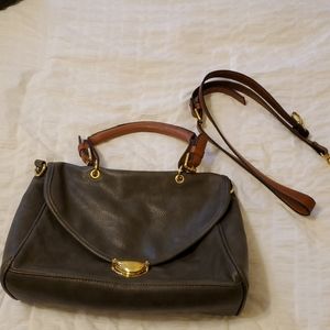 Anthropologie leather bag